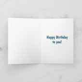 Amoureux des chats - Bonne carte d'anniversaire (Intérieur)