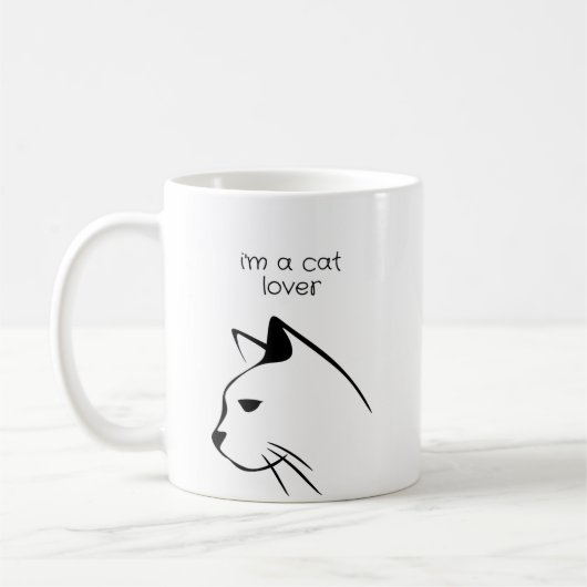 amoureux des chats de tasse (Gauche)