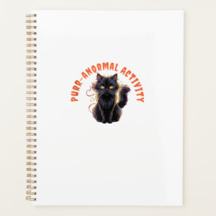 Amoureux des Chats Halloween Activité Purr-anormal