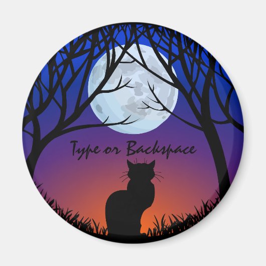 Amoureux des chats Magnet Cat Art Fridge Personnal (Devant)