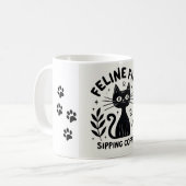 Amoureux des chats Mug (Devant gauche)