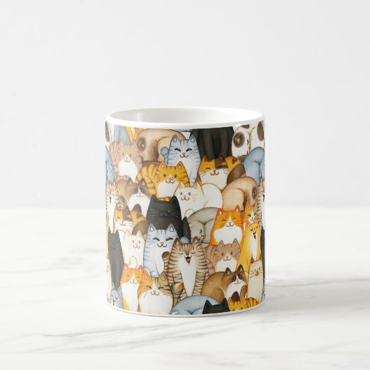 Amoureux des chats Mug (Centre)