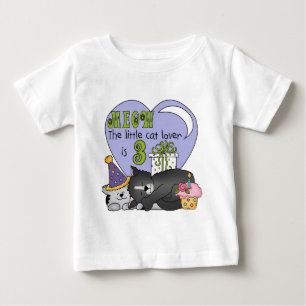 Amoureux des chats T-shirts et cadeaux 3e annivers