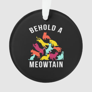 Amoureux des chats Voici Un Meowtain
