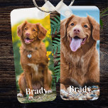 Amoureux des chiens de nom photo Pet 2 personnalis<br><div class="desc">Emportez votre animal de compagnie partout où vous allez avec ce porte - clé photo personnalisé pour animaux de compagnie! A avoir absolument pour chaque chien maman et papa chien! Pet personnalisé 2 Nom photo Amoureux des chiens porte - clé</div>