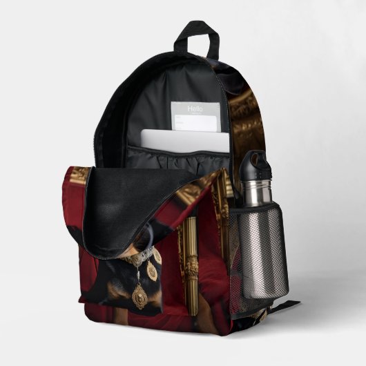 "Amoureux des chiens Duffle Sac - Voyage & Gym Sac (Coin arrière droit (ouvert))