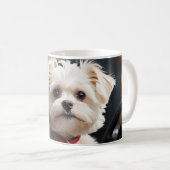 Amoureux des chiens Mug (Devant droit)