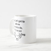 Amoureux des chiens Mug | Mug de café amusant | (Devant gauche)