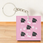 Amoureux des chiens photo pour animaux de compagni<br><div class="desc">Ce "Personalized Pet Photo Amoureux des chiens Instagram Porte - clé" est l'accessoire parfait pour les amateurs de familiers. Montrez votre amour pour votre ami furry en téléchargeant une photo préférée, encadrée dans un design de style Instagram. Compact et élégant, ce porte - clé vous permet de porter une mémoire...</div>