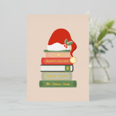 Amoureux des livres déjouent la carte de vacances (Debout devant)