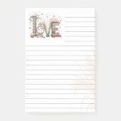 Amoureux des livres Post-it® Notes 3M lignées (Devant)