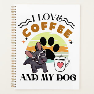 Amoureux du café - J'aime le café et mon chien
