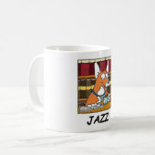 Amoureux du Jazz-Book, Mug ! (Devant gauche)