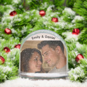 Amoureux Romantiques Globe De Neige Enchantant Cou (Noël)