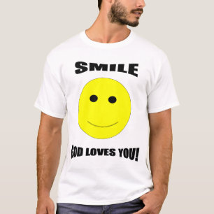Amours de Dieu de sourire vous T-shirt