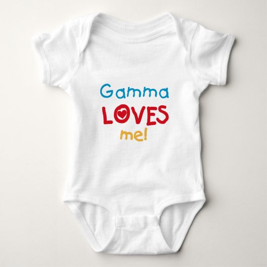 Amours gamma je T-shirts et cadeaux (Devant)