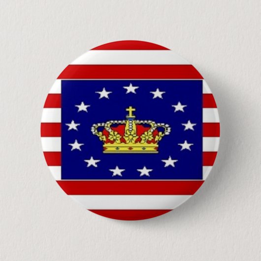AMP-vlag Ronde Button 5,7 Cm (Voorkant)