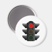 Ampel traffic light rot red magneet (Voorkant / Achterkant)