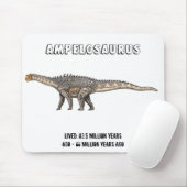 Ampelosaurus Dinosaur Mousepad Muismat (Met muis)