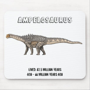 Ampelosaurus Dinosaur Mousepad Muismat