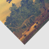 Ampelosaurus dinosaurus tissuepapier (Detail)