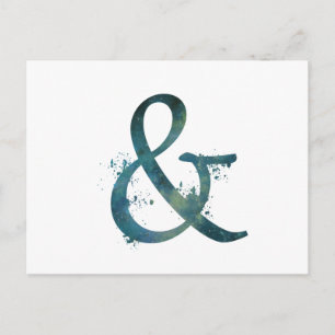 Ampersand Briefkaart
