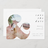 Ampersand | Datum opslaan Kaart (Voorkant / Achterkant)