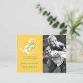 Ampersand Élégant Enregistrer La Carte Postale Dat (Debout devant)