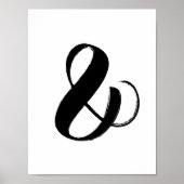Ampersand poster (Voorkant)