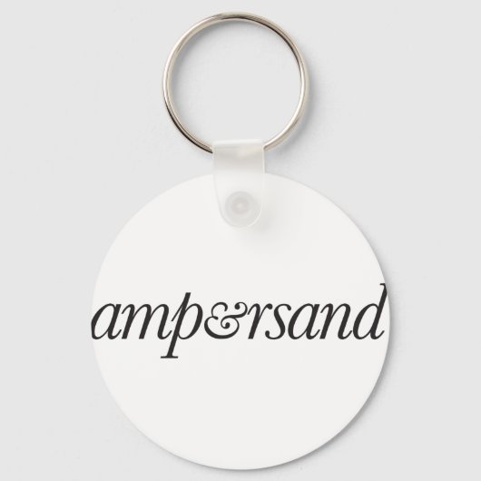 Ampersand Sleutelhanger (Voorkant)