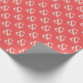 Ampersand Symbool Patroon Cadeaupapier (Hoek)