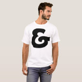Ampersand T-shirt (Voorkant volledig)