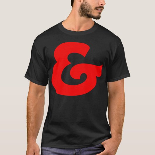 Ampersand T-shirt (Voorkant)