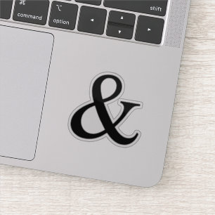 Ampersand-teken Sticker