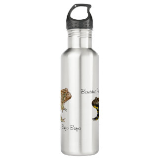 Amphibians, Reptiles & Insects Watercolor Waterfles