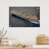 AMPHIBIOUS ASSAULT SHIP - LHD-1 POSTER (Keuken)