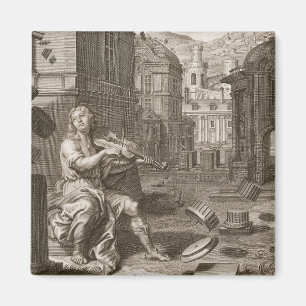 Amphion Bouwt de Mallen van Thebes door de Muziek Magneet