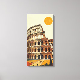Amphitheater Colosseum Canvas Afdruk