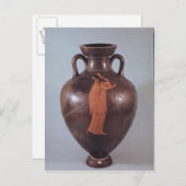 Amphora van het rode cijfer briefkaart (Voorkant / Achterkant)