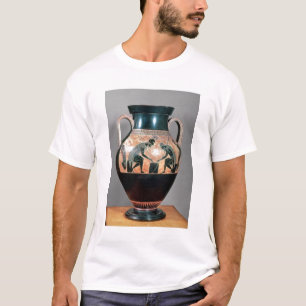 Amphora van zwarte figuren met Ajax en Achilles, T-shirt