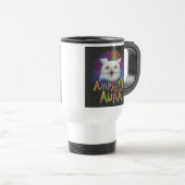"Amplifiez votre Aura" Café de voyage Mug (Devant droit)