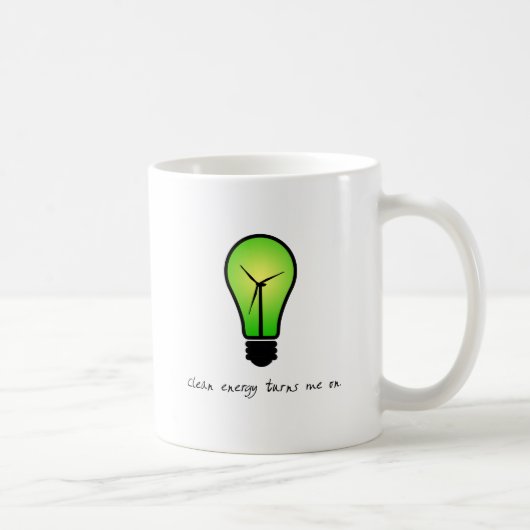 Ampoule d'énergie propre - tasse (Droite)