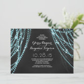 Ampoules à cordes invitations à dîner de répétitio (Debout devant)