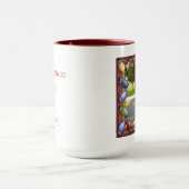 Ampoules de Noël Photo Mug (Centre)