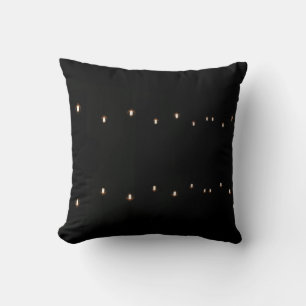 Ampoules lumineuses design minimalisme Coussin de 