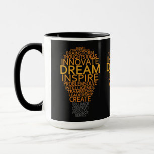 Ampoules lumineuses d'inspiration tasses personnal
