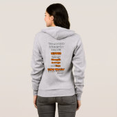 Amputee...CRPS Hoodie (Achterkant volledig)