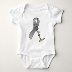 Ampuut Awareness Ribbon Romper