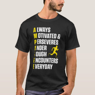 Ampuut Humor Definition leg Arm Funny Recovery 2 T-shirt