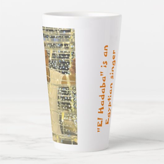 Amr Diab Latte Mok (Voorkant)